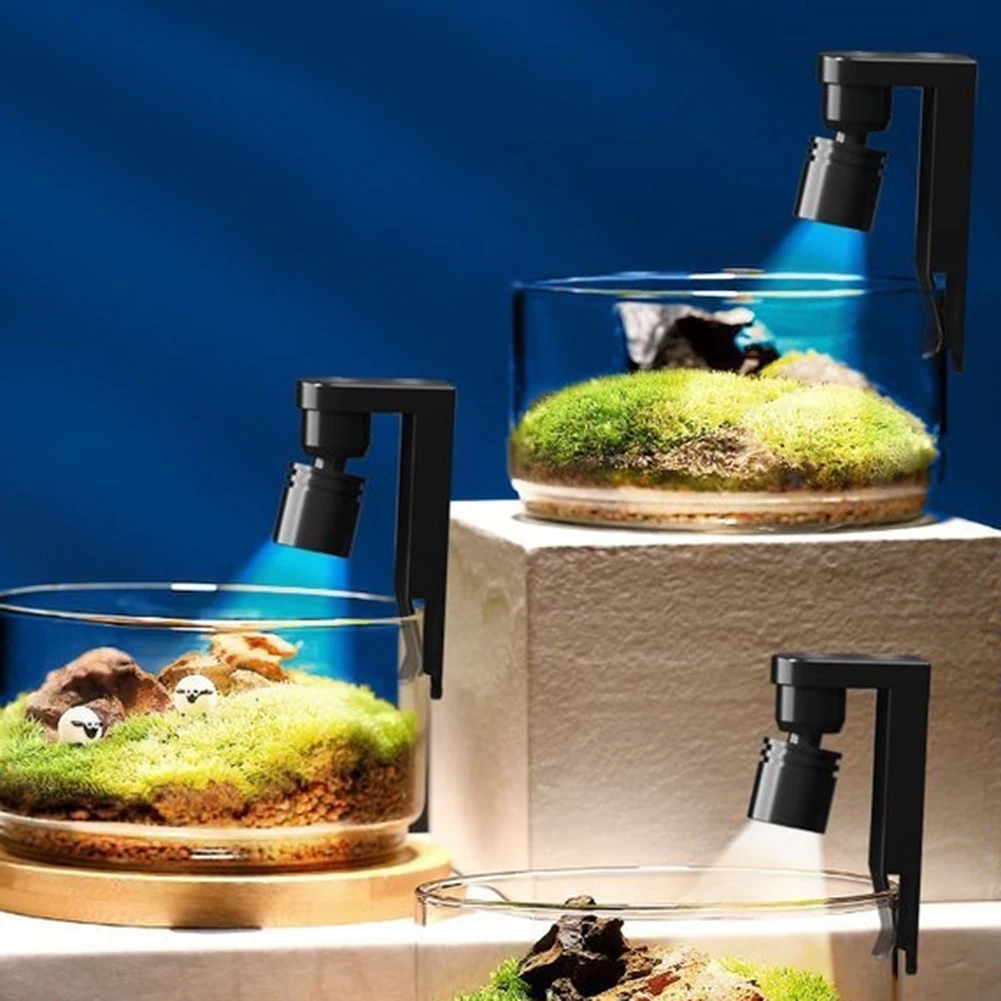 Pet Supplies Fish - 미니 수족관 조명 클립 클램프 USB