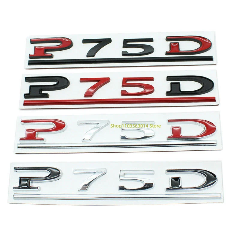 자동차 3D 금속 P75D P90D P100D 로고 데 - Pet X Supplies 리뷰 및 가격