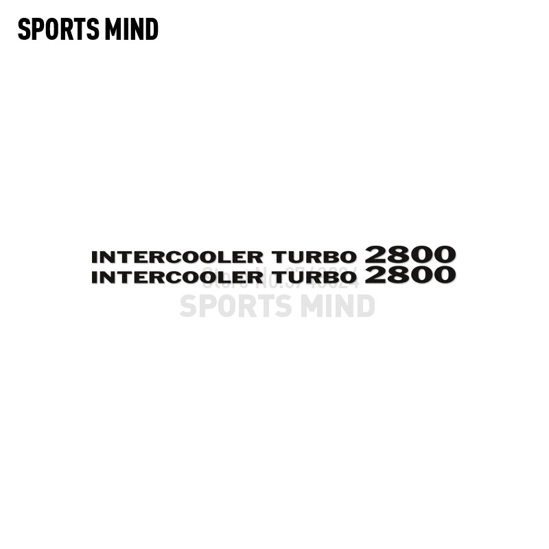2 X 인터쿨러 터보 2800 자동차 스티커 데칼 자동 - Pet X Supplies 리뷰 및 가격