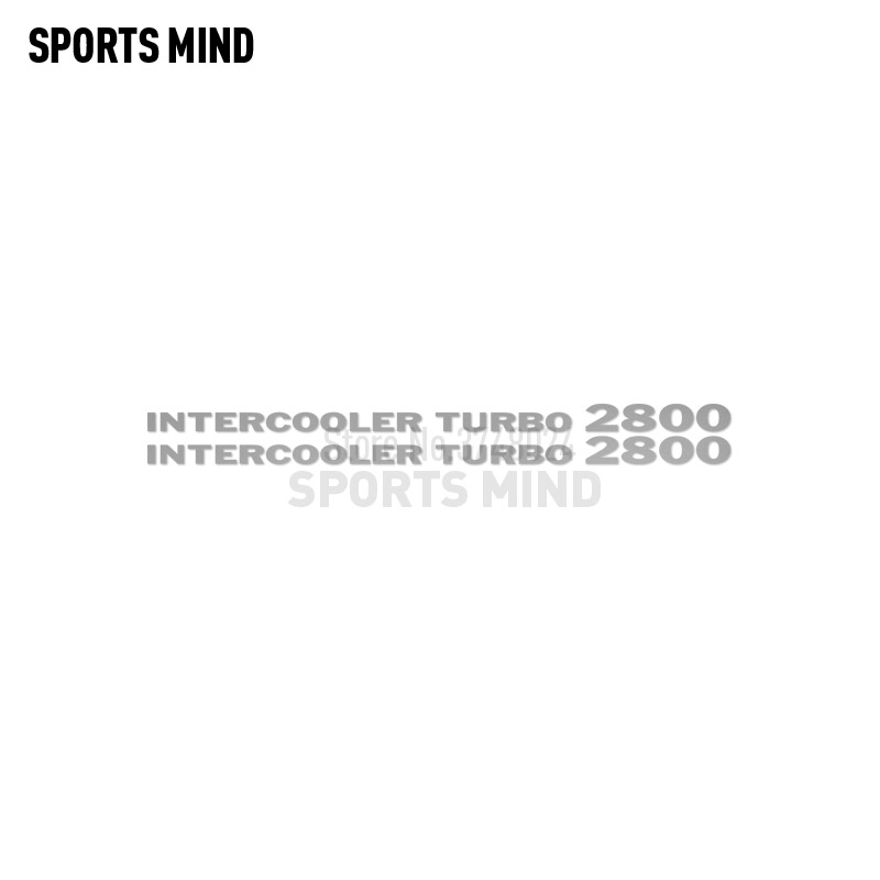 2 X 인터쿨러 터보 2800 자동차 스티커 데칼 자동 - Pet X Supplies 리뷰 및 가격