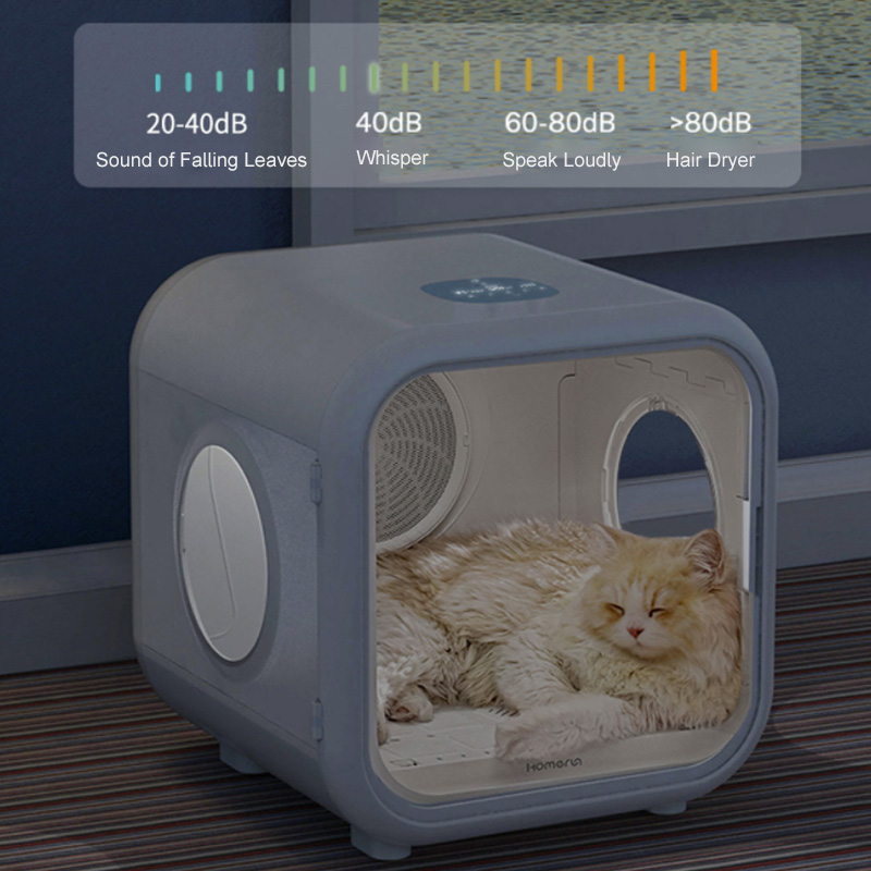 완전 자동 애완 동물 고양이 머리 건조 상자 39도 일 - Pet Supplies And More 리뷰 및 가격
