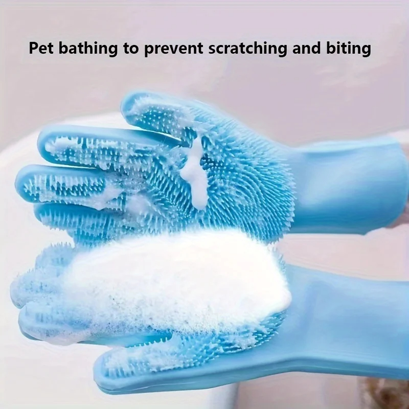 다기능 실리콘 애완동물 그루밍 장갑 헤어 리무버 브러쉬 - Pet Supplies Nz 리뷰 및 가격
