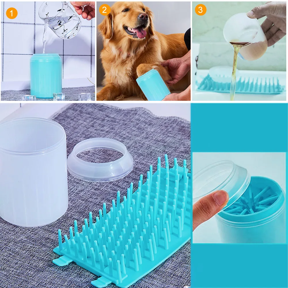 발 플런저 애완 동물 발 클리너 부드러운 실리콘 발 청 - Pet Supplies Nz 리뷰 및 가격